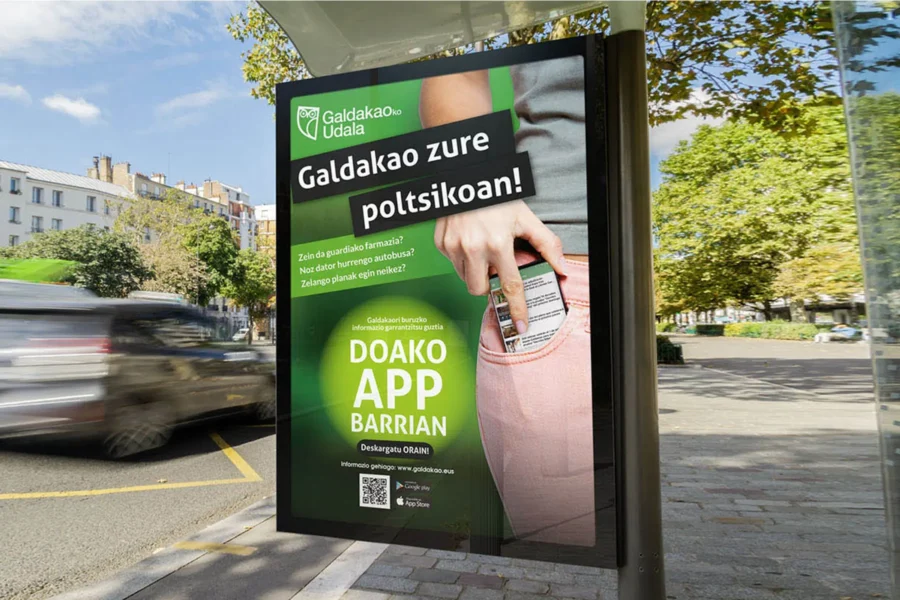 galdakao en tu bolsillo graficas publicitarias
